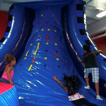 Pump It Up Great Neck - Blow up climbing wall - Kids Activities Near Me - Great Neck, New York