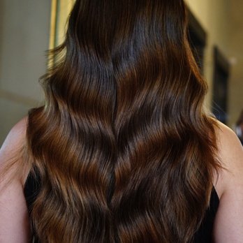 Salon Per Se - Natural balayage with long layers - Hair Salons Near Me - Houston, Texas