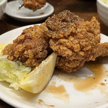 Ramen Nagi - Chicken Karaage - one piece already eaten before I took photo...OOOPS! - Ramen Near Me - Santa Clara, California Ramen Nagi - Chicken Karaage - one piece already eaten before I took photo...OOOPS! - Ramen Near Me - Santa Clara, California