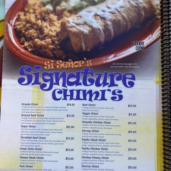 Si Señor Mexican Bar & Grill - NEW PRICES!!    Due to the increase of prices from our suppliers, we wish to inform all our valued customers. - Mexican Near Me - Eldon, Missouri