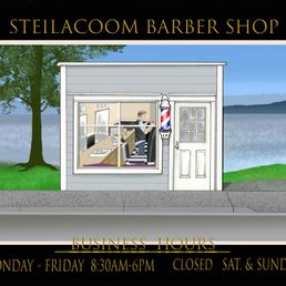 Exterior photo of Steilacoom Barber Shop - Steilacoom, Washington Exterior photo of Steilacoom Barber Shop - Steilacoom, Washington