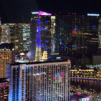 The High Roller - Do you see Paris' Eiffel Tower? - Amusement Parks Near Me - Las Vegas, Nevada