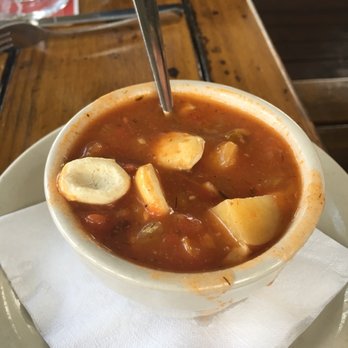 Sunset Grille - Minorcan Conch Chowder - Seafood Near Me - Saint Augustine, Florida Sunset Grille - Minorcan Conch Chowder - Seafood Near Me - Saint Augustine, Florida