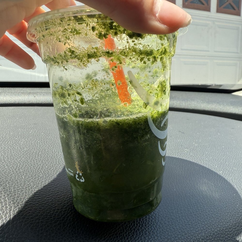 over priced & flavorless green juice
