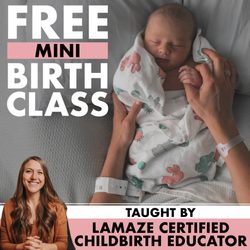 Built To Birth - FREE half hour Mini Birth Class to learn Bridget's TOP 5 tips for a happier, healthier, easier birth at builttobirth.com