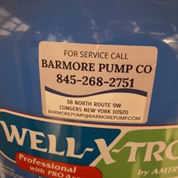 Barmore Pump & Electric Co - Business card