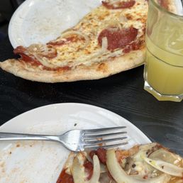 Pizza Diavola and Oriental