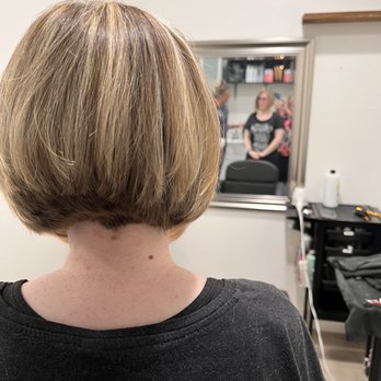 Salon K - Back of hair - Eyebrow Services Near Me - Santa Clarita, California