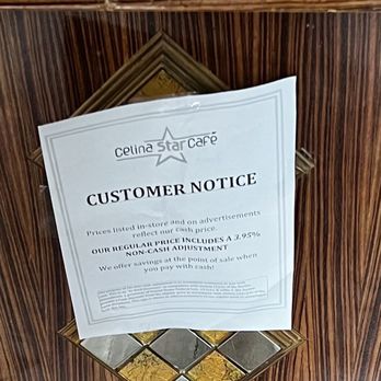 Celina Star Cafe - customer notice - Breakfast & Brunch Near Me - Celina, Texas Celina Star Cafe - customer notice - Breakfast & Brunch Near Me - Celina, Texas