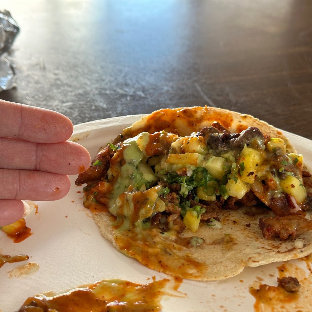 Tacos Genesis - As big as my hand - Food Trucks Near Me - San Jose, California Tacos Genesis - As big as my hand - Food Trucks Near Me - San Jose, California