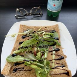 Bruschetta crepe. Bruschetta crepe.