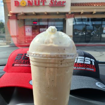 Donut Star - Caramel latte, no boba - Donuts Near Me - Menifee, California