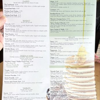 Eggsquisite Cafe - Menu - May 2025 - Breakfast & Brunch Near Me - Mansfield, Texas
