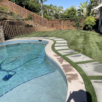 Anderson Pool & Spa - Mike helped us laying the cement and artificial grass around the pool - Hot Tub & Pool Near Me - Rancho Cucamonga, California Anderson Pool & Spa - Mike helped us laying the cement and artificial grass around the pool - Hot Tub & Pool Near Me - Rancho Cucamonga, California