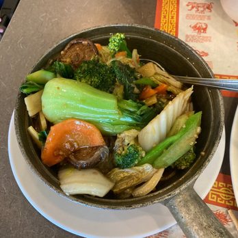 First Chinese Barbecue - Veggies with rice clear noodles - Barbeque Near Me - Austin, Texas First Chinese Barbecue - Veggies with rice clear noodles - Barbeque Near Me - Austin, Texas