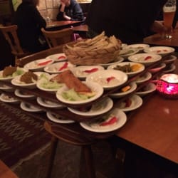 Karawane - A Lot of appetizer plates