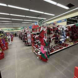 Dollar Tree - Dollar Tree's visibly clean entrance and holiday selection upon entering the store on N. Battleground Ave.
