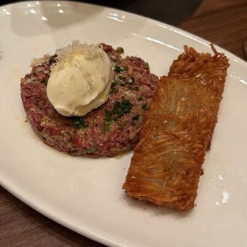 Wye Oak Tavern - Steak tartar with hash brown - Bars Near Me - Frederick, Maryland Wye Oak Tavern - Steak tartar with hash brown - Bars Near Me - Frederick, Maryland