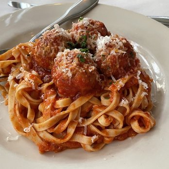 Cafe Lago - Fettucine with Meatballs - Italian Near Me - Seattle, Washington Cafe Lago - Fettucine with Meatballs - Italian Near Me - Seattle, Washington