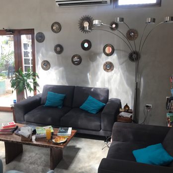 Cara Feliz - Couch Area - Coffee & Tea Near Me - Tulum, ROO