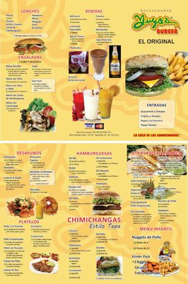 Menu photo 2 Yuyo's Tepatitlán de Morelos, JAL Menu photo 2 Yuyo's Tepatitlán de Morelos, JAL