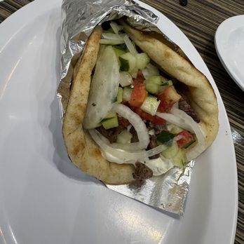 Gyromania Grill - Beef Souvlaki Pita - Greek Near Me - Royal Palm Beach, Florida