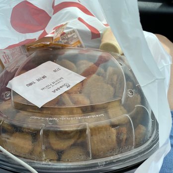 Chick-fil-A - order pickles as my side and got family size and charged 6.55 during busy drive thru. - Fast Food Near Me - Mcdonough, Georgia Chick-fil-A - order pickles as my side and got family size and charged 6.55 during busy drive thru. - Fast Food Near Me - Mcdonough, Georgia