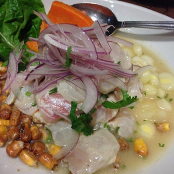 El Rocoto - Halibut ceviche - Peruvian Near Me - Cerritos, California El Rocoto - Halibut ceviche - Peruvian Near Me - Cerritos, California
