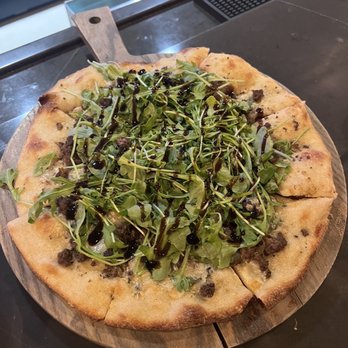 Tower Kitchen & Bar - Black & Bleu Pizza - American Near Me - Rockford, Illinois