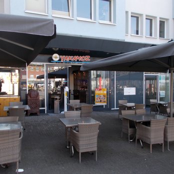 Yakamoz - Blick auf die Terrasse am Morgen - Turkish Near Me - Eschweiler, NW