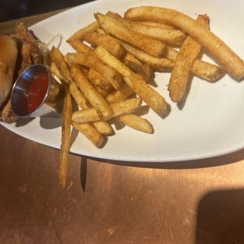 City Works - INFERNO INDULGENCE FLAMING FRIED CHICKEN SANDWICH - Sports Bars Near Me - Fort Worth, Texas
