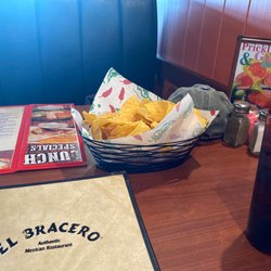 El Bracero - Chips and Diet Coke