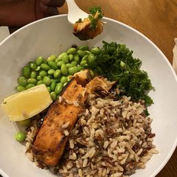 Glazed Salmon Bowl