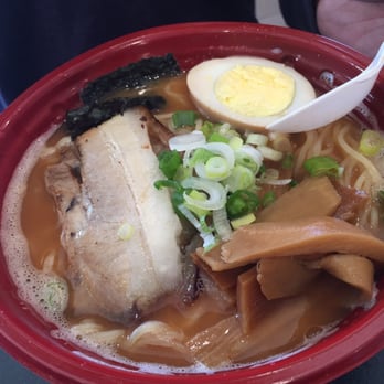 Bento House - Spicy garlic ramen Close to traditional ramen but not 100%. Can satisfy the ramen craving! - Japanese Near Me - Reston, Virginia Bento House - Spicy garlic ramen Close to traditional ramen but not 100%. Can satisfy the ramen craving! - Japanese Near Me - Reston, Virginia