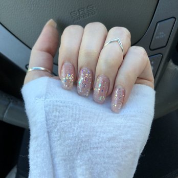 Creative Nails and Spa - Got these done today with Cathy's new holographic glitter shellac! Simple and gorgeous! Acrylic #071. - Nail Salons Near Me - Seattle, Washington Creative Nails and Spa - Got these done today with Cathy's new holographic glitter shellac! Simple and gorgeous! Acrylic #071. - Nail Salons Near Me - Seattle, Washington