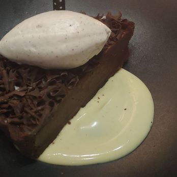 Crawford & Son - Mexican hot chocolate tart (GET THIS!) - New American Near Me - Raleigh, North Carolina
