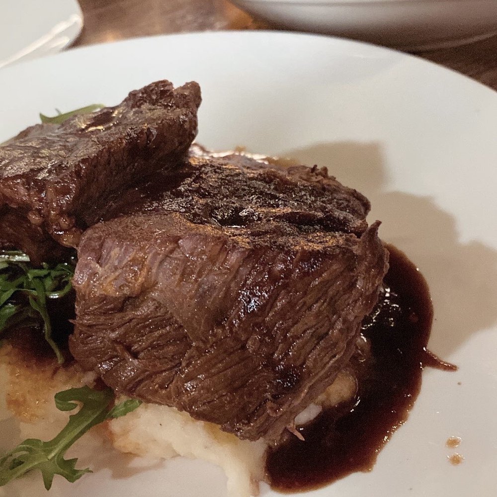 Epulo Bistro - Boneless Braised Beef Short Rib - Modern European Near Me - Edmonds, Washington