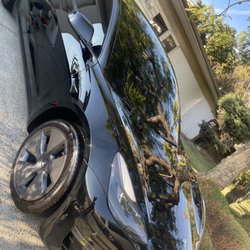 Drip N Shine Auto detailing - After picture of Tesla, after wash, wash and polish