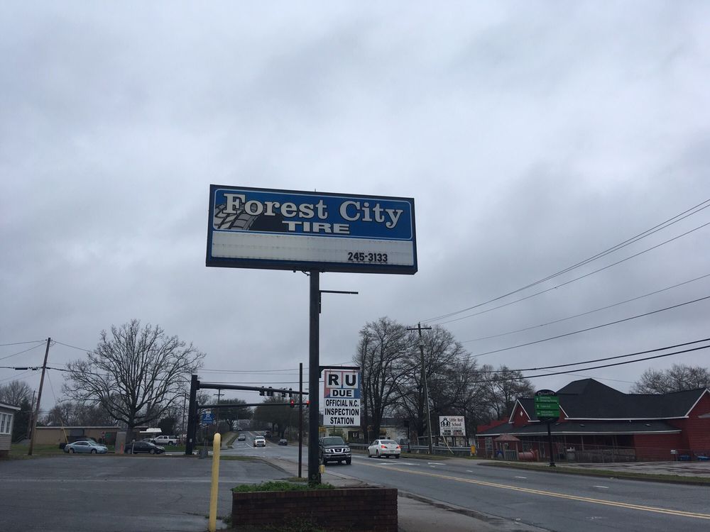 FOREST CITY TIRE Updated September 2024 338 S Broadway St, Forest