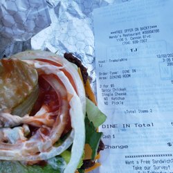 Wendy's - Second attempt to get my correct order, but that was not the case
