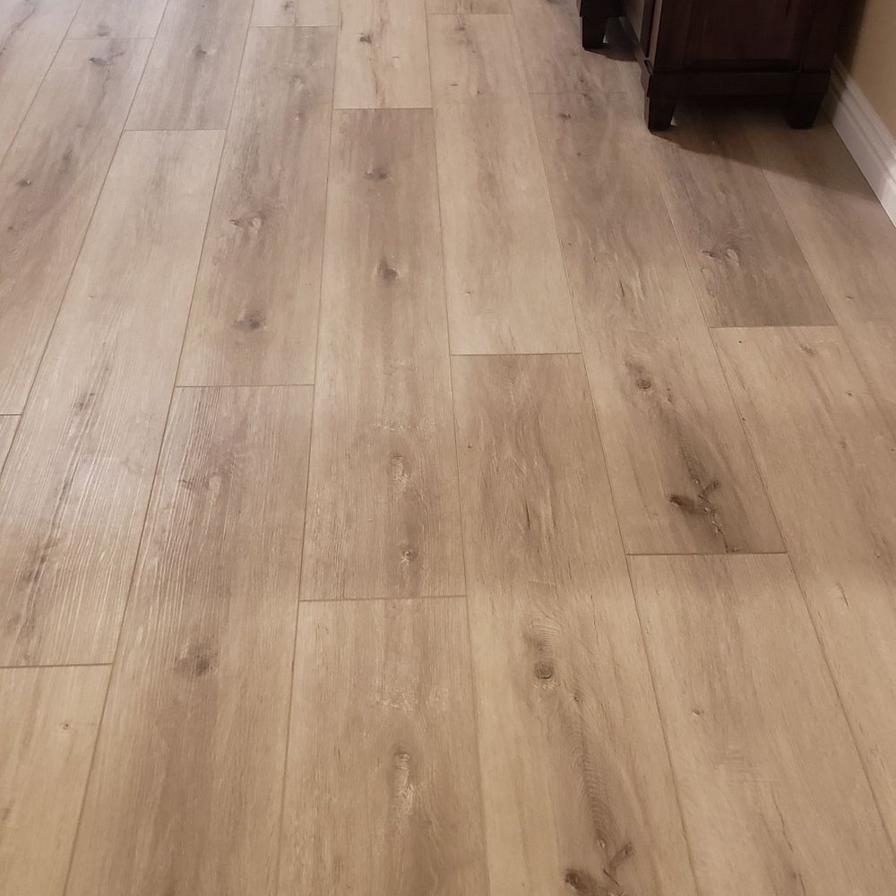 Removed carpet and had PVC planks purchased from Pacific West. Removed carpet and had PVC planks purchased from Pacific West.