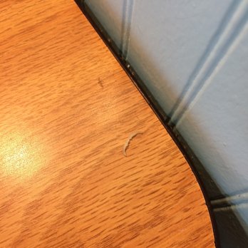 Grumpy's Cafe - Finger nail on table - Desserts Near Me - Rockaway Beach, Oregon