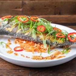 Nomad Eatery - Crispy Whole Branzino