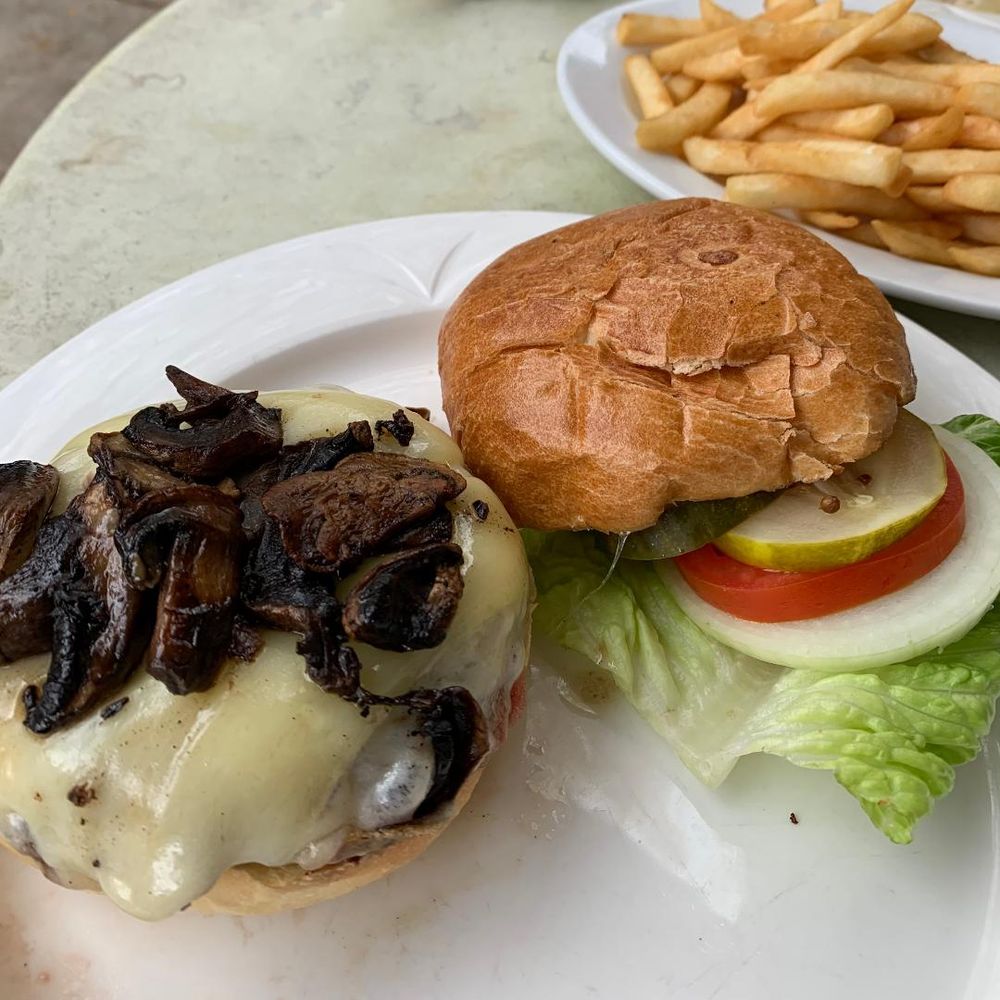 The Great American Pub - Mushroom Swiss burger - Pubs Near Me - Narberth, Pennsylvania The Great American Pub - Mushroom Swiss burger - Pubs Near Me - Narberth, Pennsylvania