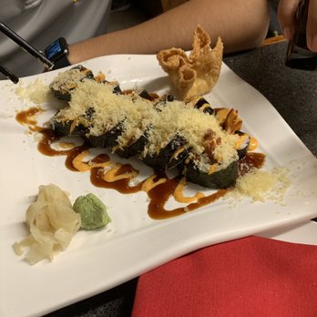 Yokohamaya - Rock N Roll Dinner (2 rolls) and a 4 Pieces Crab Puffs Dinner - Sushi Bars Near Me - Cypress, Texas Yokohamaya - Rock N Roll Dinner (2 rolls) and a 4 Pieces Crab Puffs Dinner - Sushi Bars Near Me - Cypress, Texas