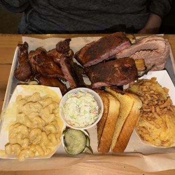 Trax BBQ - Chicken wings, ribs, brisket, Mac & Cheese, coleslaw, pickles, yummy bread, and cheese potatoes. - Barbeque Near Me - McCordsville, Indiana Trax BBQ - Chicken wings, ribs, brisket, Mac & Cheese, coleslaw, pickles, yummy bread, and cheese potatoes. - Barbeque Near Me - McCordsville, Indiana