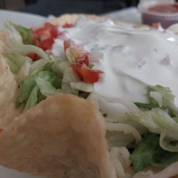 Diablo's Southwest Grill - Taco shell salad