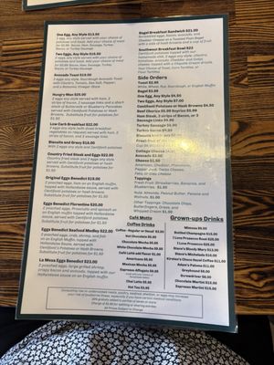 Menu photo 8 Centifonti's Restaurant La Mesa, CA