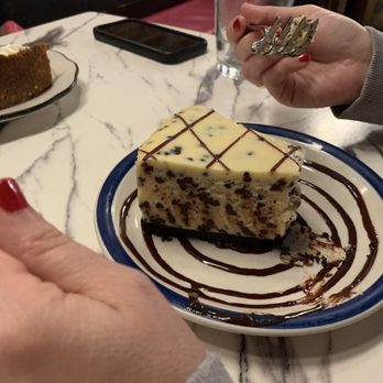 Lulu's Chocolate Bar - White chocolate chip cheesecake - Desserts Near Me - Savannah, Georgia Lulu's Chocolate Bar - White chocolate chip cheesecake - Desserts Near Me - Savannah, Georgia