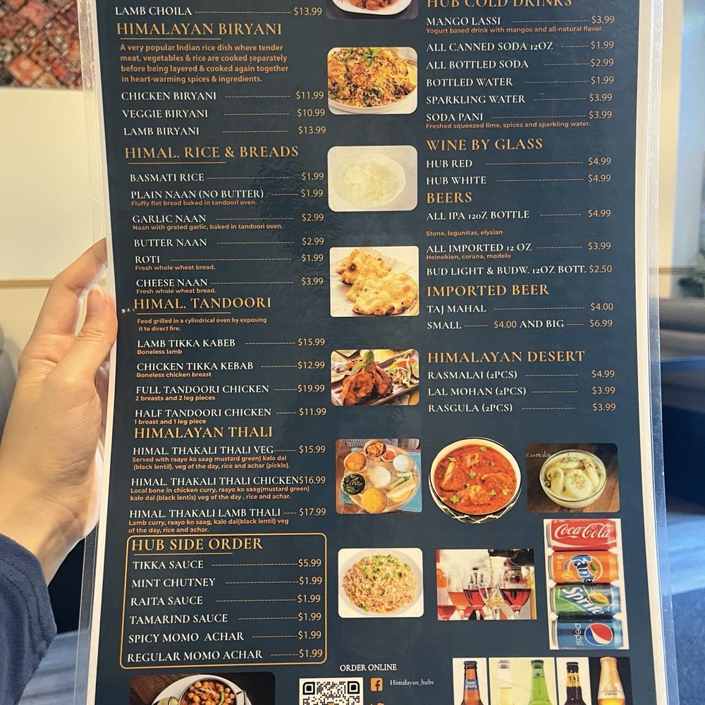 Himalayan Hub - Menu - Indian Near Me - San Francisco, California Himalayan Hub - Menu - Indian Near Me - San Francisco, California